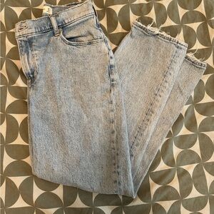 Abercrombie Ultra High-Rise Straight Jeans